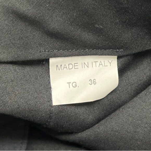 Vito Rufolo Mens Black Wool Super 120s 2 - Piece Tuxedo Suit Made In Italy - Picture 10 of 12